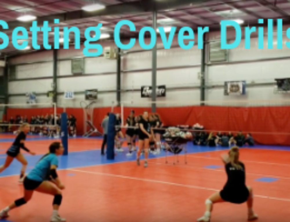 Synchronized Setting and Popcorn Drill Junior Volleyball Association