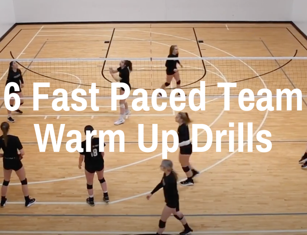 Competitive Warm Up Drill Junior Volleyball Association