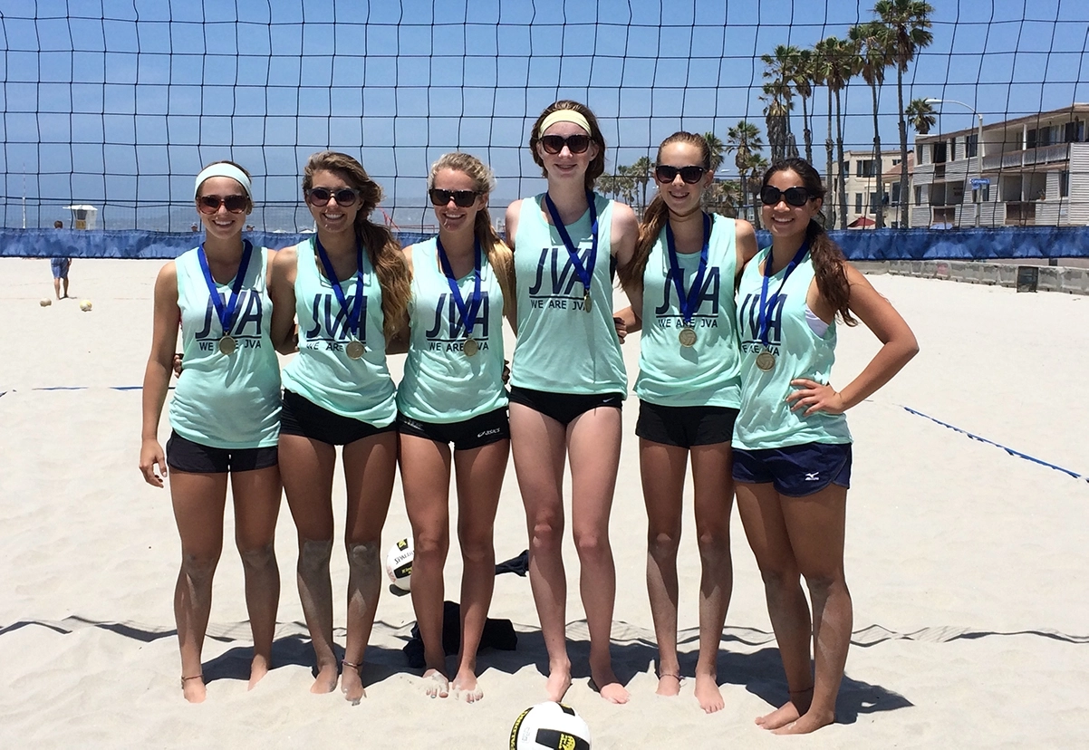 Coaching Junior Volleyball Tournament