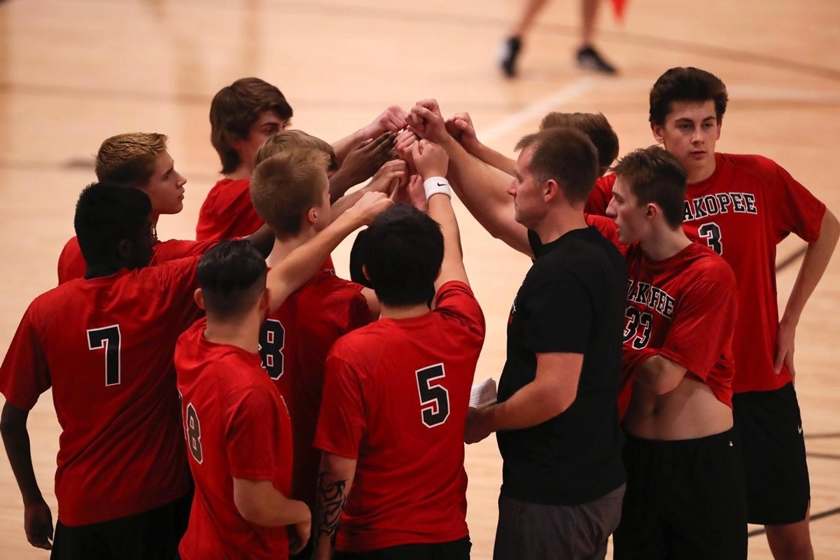 Coaching Junior Volleyball Tournament